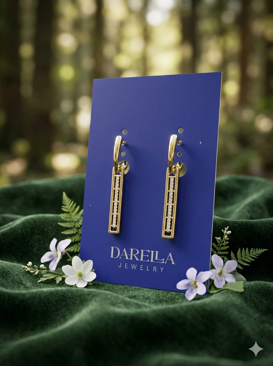 "Zərif Geometriya" Sırğaları