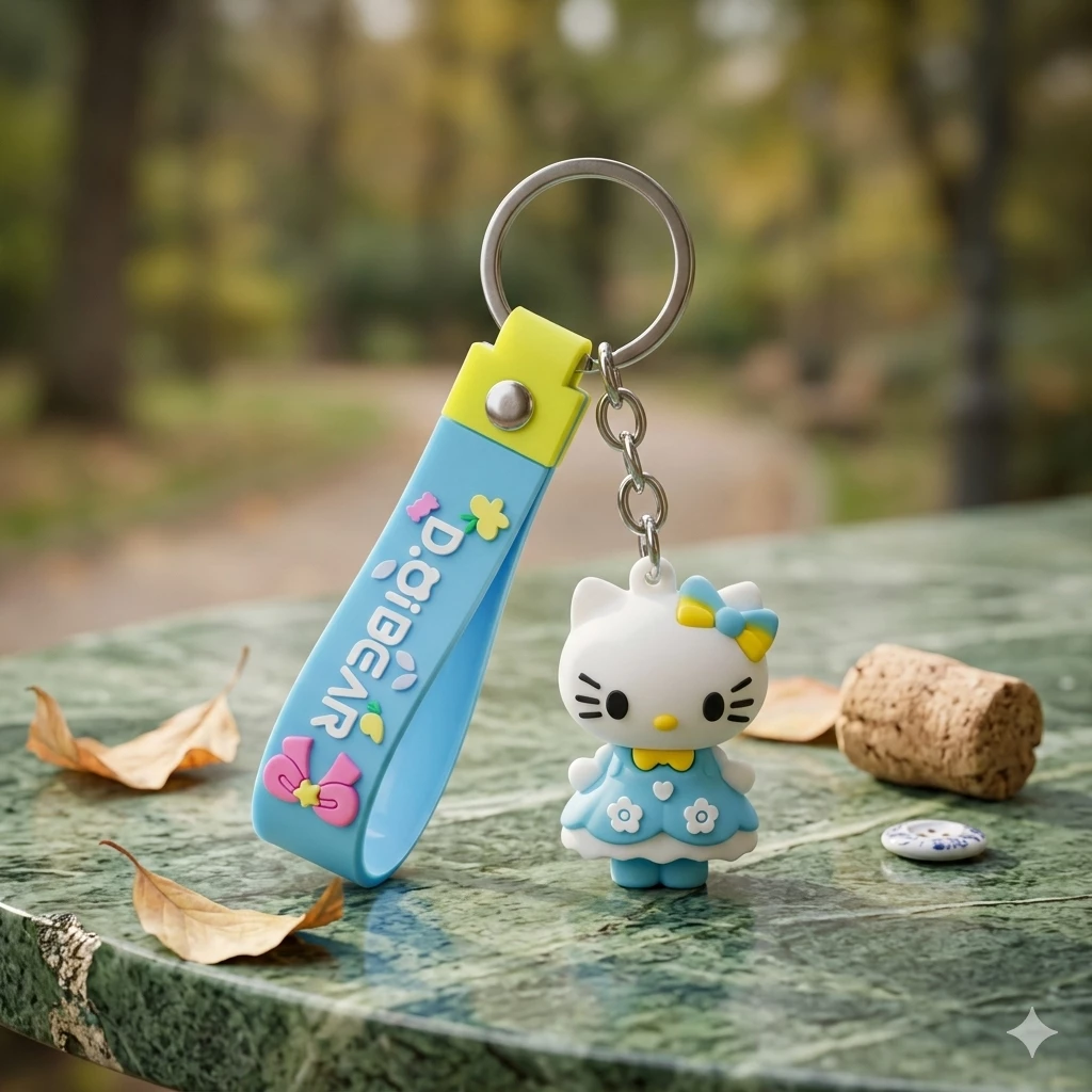 Sky Blue Hello Kitty Accessory