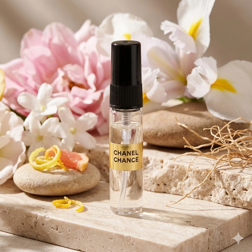 Tester Chanel Chance — Qadın üçün Parfüm Suyu (EDP) (6ml)